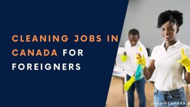 Cleaning Jobs in Canada for Foreigners