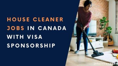 House Cleaner Jobs in Canada With Visa Sponsorship