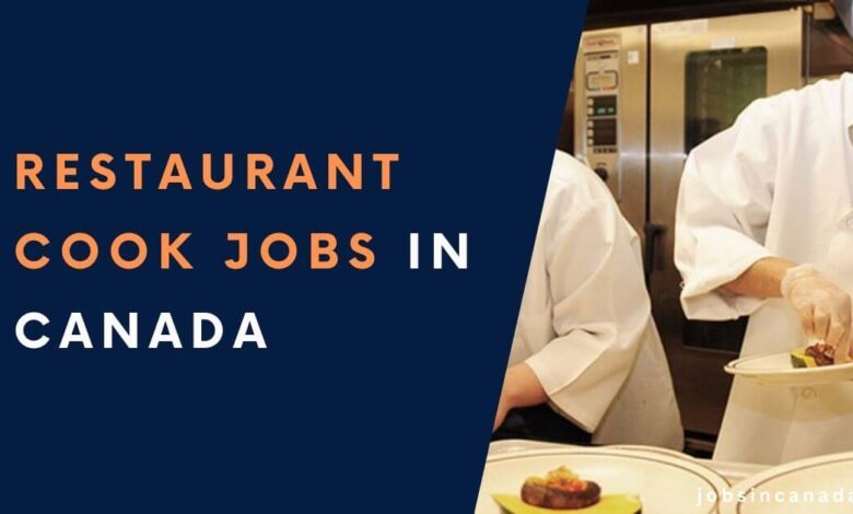 Restaurant Cook Jobs in Canada