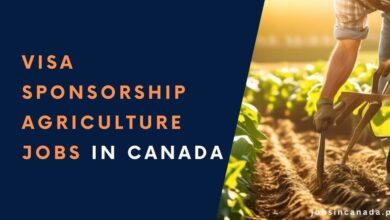 Visa Sponsorship Agriculture Jobs in Canada