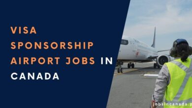 Visa Sponsorship Airport Jobs in Canada