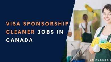 Visa Sponsorship Cleaner Jobs In Canada