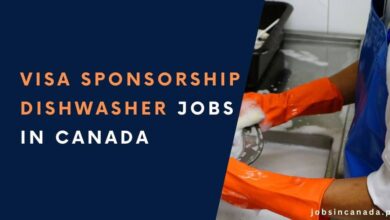 Visa Sponsorship Dishwasher Jobs In Canada