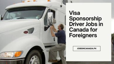 Visa Sponsorship Driver Jobs in Canada for Foreigners