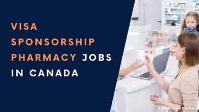 Visa Sponsorship Pharmacy Jobs in Canada