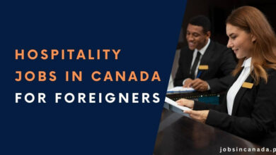 Hospitality Jobs in Canada for Foreigners