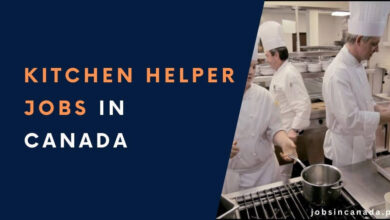 Kitchen Helper Jobs in Canada