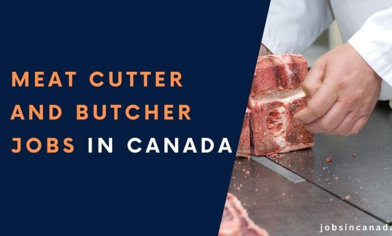 Meat Cutter and Butcher Jobs in Canada