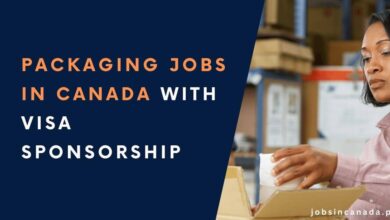 Packaging Jobs in Canada with Visa Sponsorship