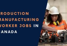 Production Manufacturing Worker Jobs in Canada