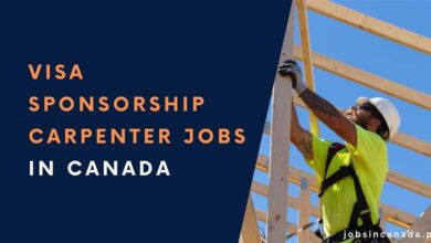 Visa Sponsorship Carpenter Jobs in Canada