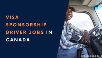 Visa Sponsorship Driver Jobs in Canada