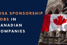 Visa Sponsorship Jobs in Canadian Companies