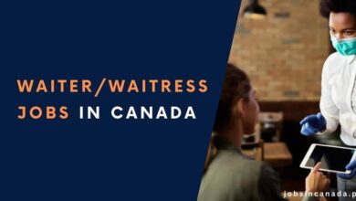 Waiter/Waitress Jobs in Canada