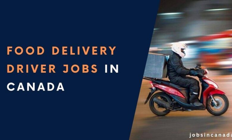 Food Delivery Driver Jobs in Canada