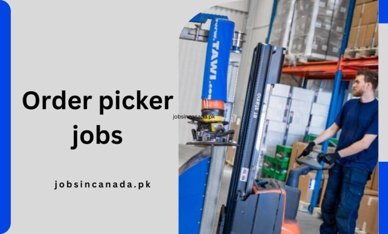 Order picker jobs