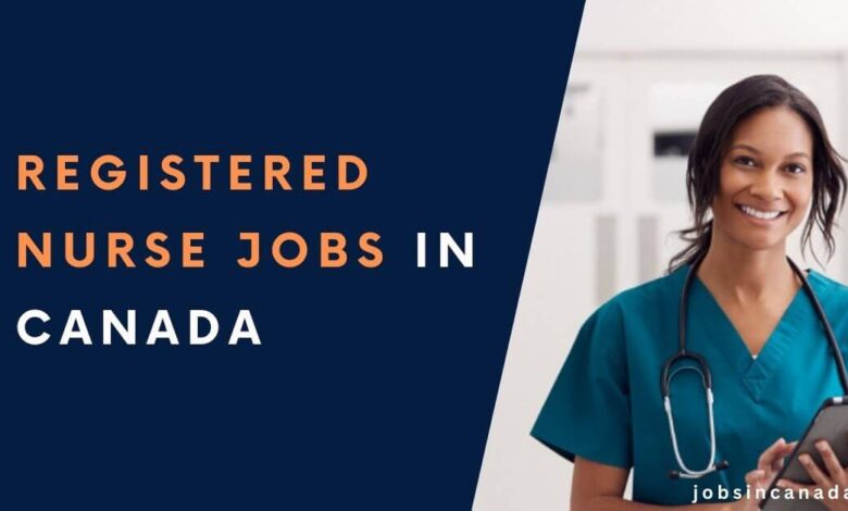 Registered Nurse Jobs in Canada