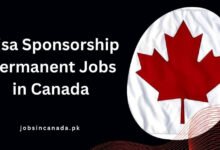 Visa Sponsorship Permanent Jobs in Canada