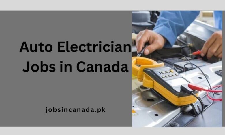 Auto Electrician Jobs in Canada