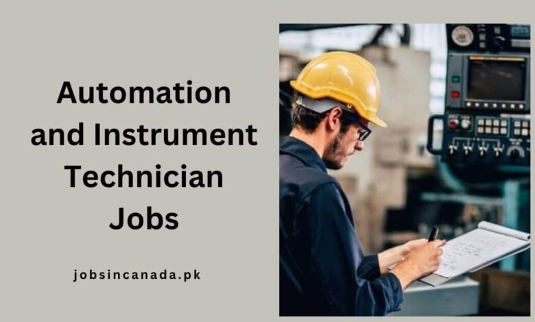 Automation and Instrument Technician Jobs