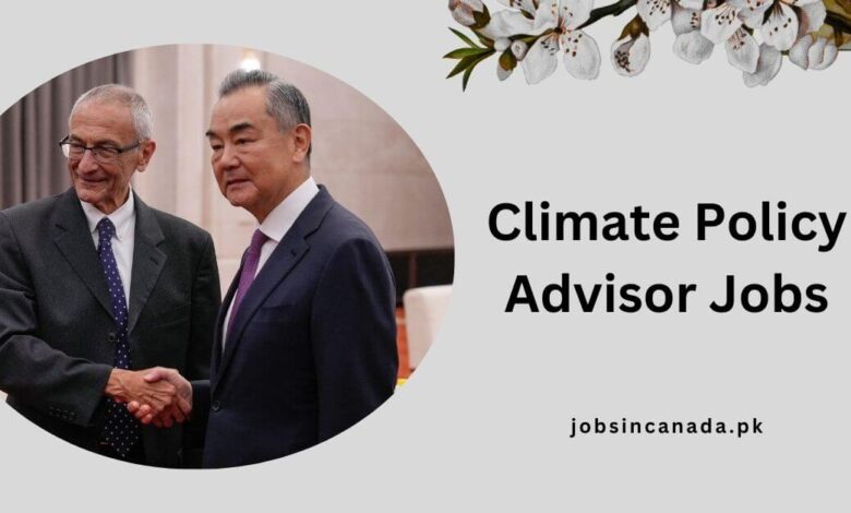 Climate Policy Advisor Jobs