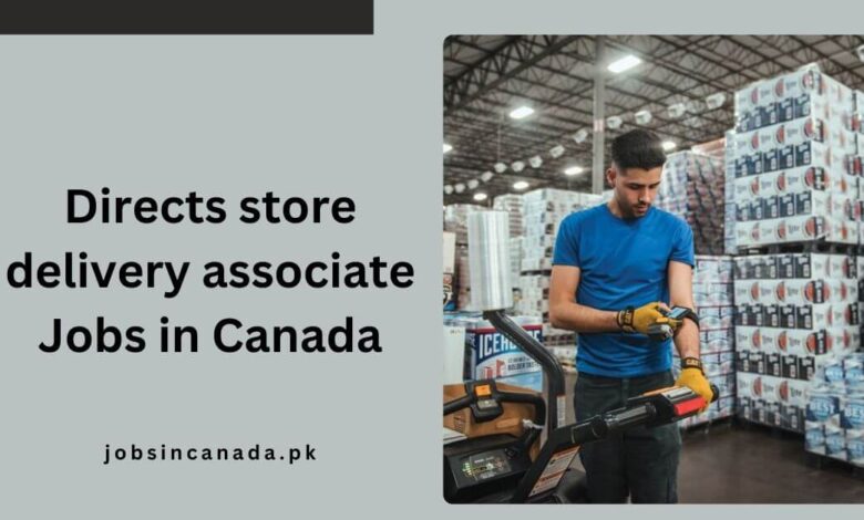 Directs store delivery associate Jobs in Canada