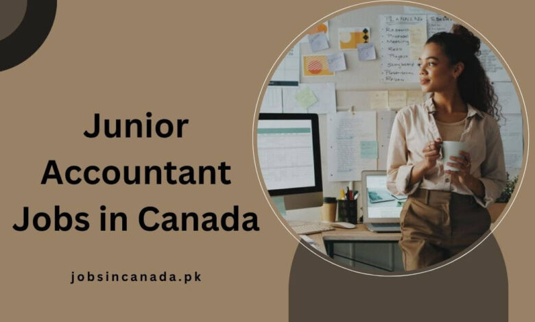 Junior Accountant Jobs in Canada