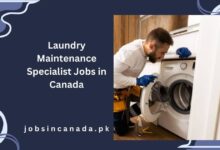 Laundry Maintenance Specialist Jobs in Canada