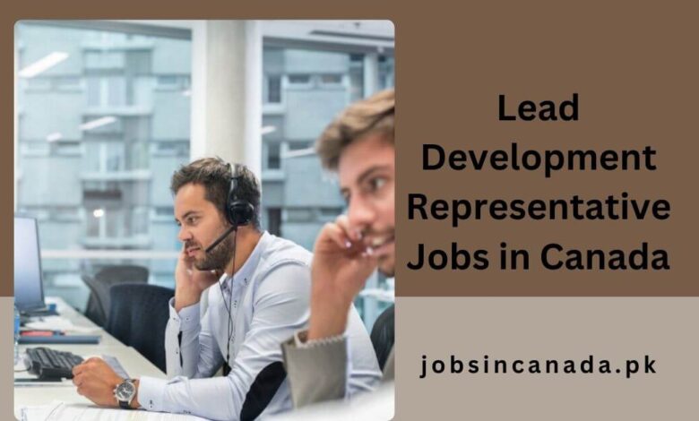 Lead Development Representative Jobs in Canada