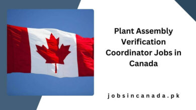 Plant Assembly Verification Coordinator Jobs in Canada