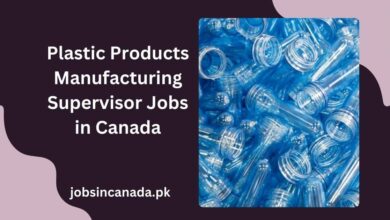 Plastic Products Manufacturing Supervisor Jobs in Canada