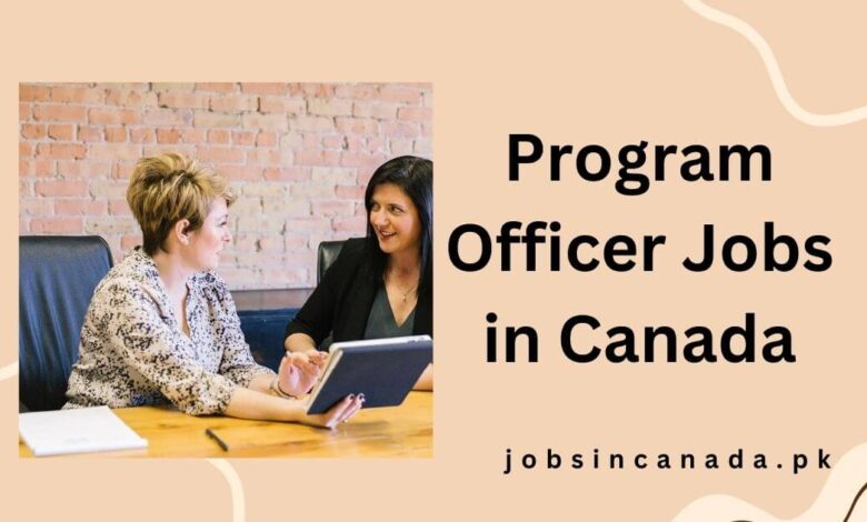 Program Officer Jobs in Canada