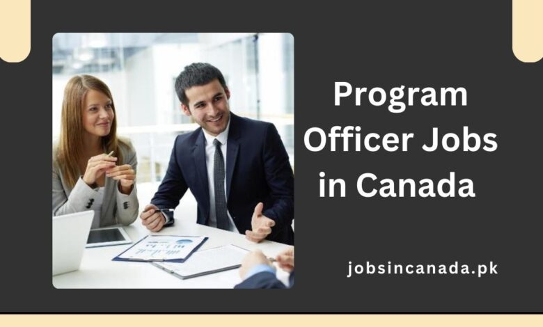 Program Officer Jobs in Canada