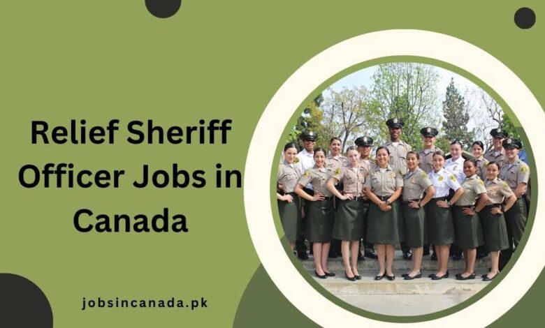 Relief Sheriff Officer Jobs in Canada