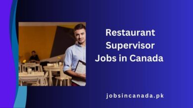 Restaurant Supervisor Jobs in Canada