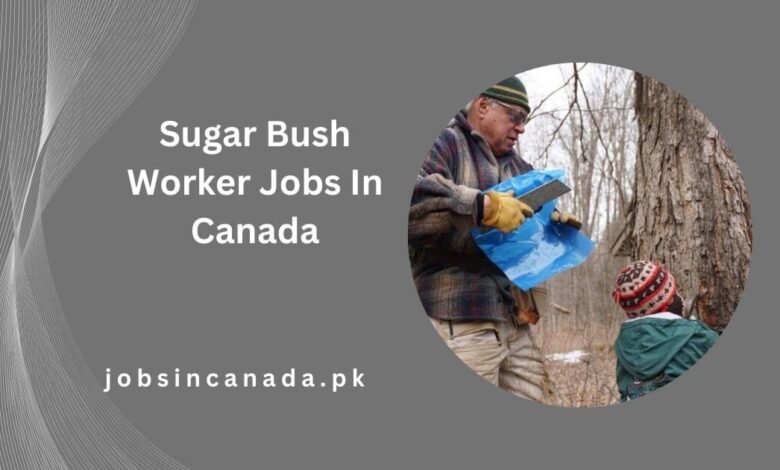 Sugar Bush Worker Jobs In Canada