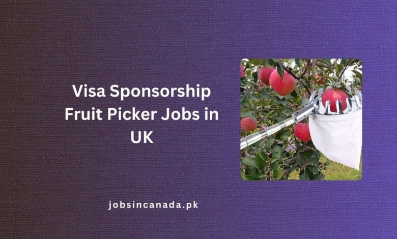 Visa Sponsorship Fruit Picker Jobs in UK