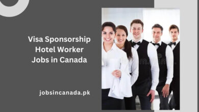 Visa Sponsorship Hotel Worker Jobs in Canada