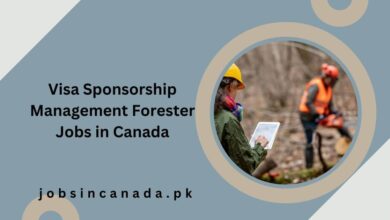 Visa Sponsorship Management Forester Jobs in Canada