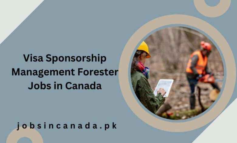 Visa Sponsorship Management Forester Jobs in Canada