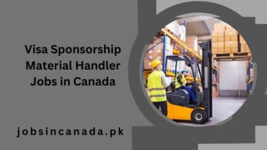 Visa Sponsorship Material Handler Jobs in Canada