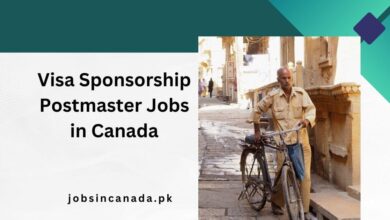 Visa Sponsorship Postmaster Jobs in Canada