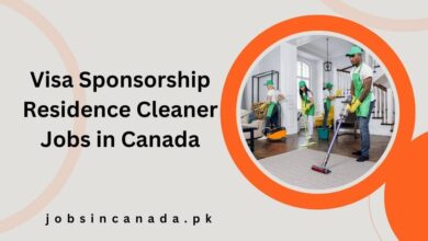 Visa Sponsorship Residence Cleaner Jobs in Canada