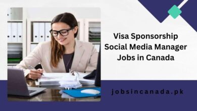 Visa Sponsorship Social Media Manager Jobs in Canada