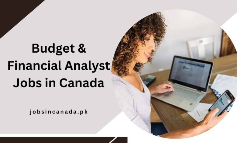 Budget & Financial Analyst Jobs in Canada