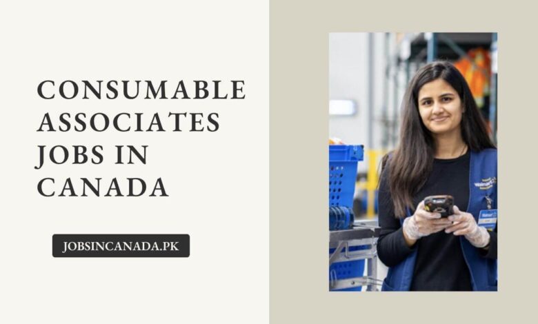 Consumable Associates Jobs in Canada