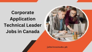 Corporate Application Technical Leader Jobs in Canada