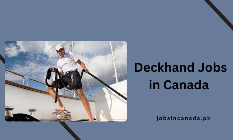 Deckhand Jobs in Canada