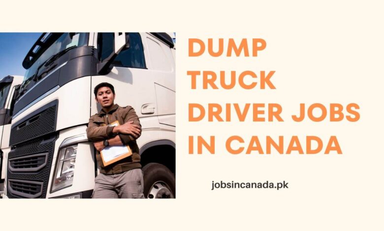 Dump Truck Driver Jobs in Canada