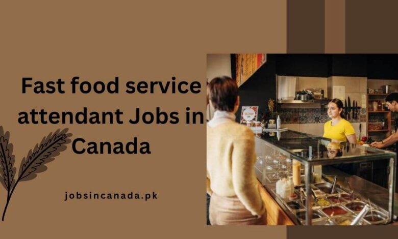 Fast food service attendant Jobs in Canada